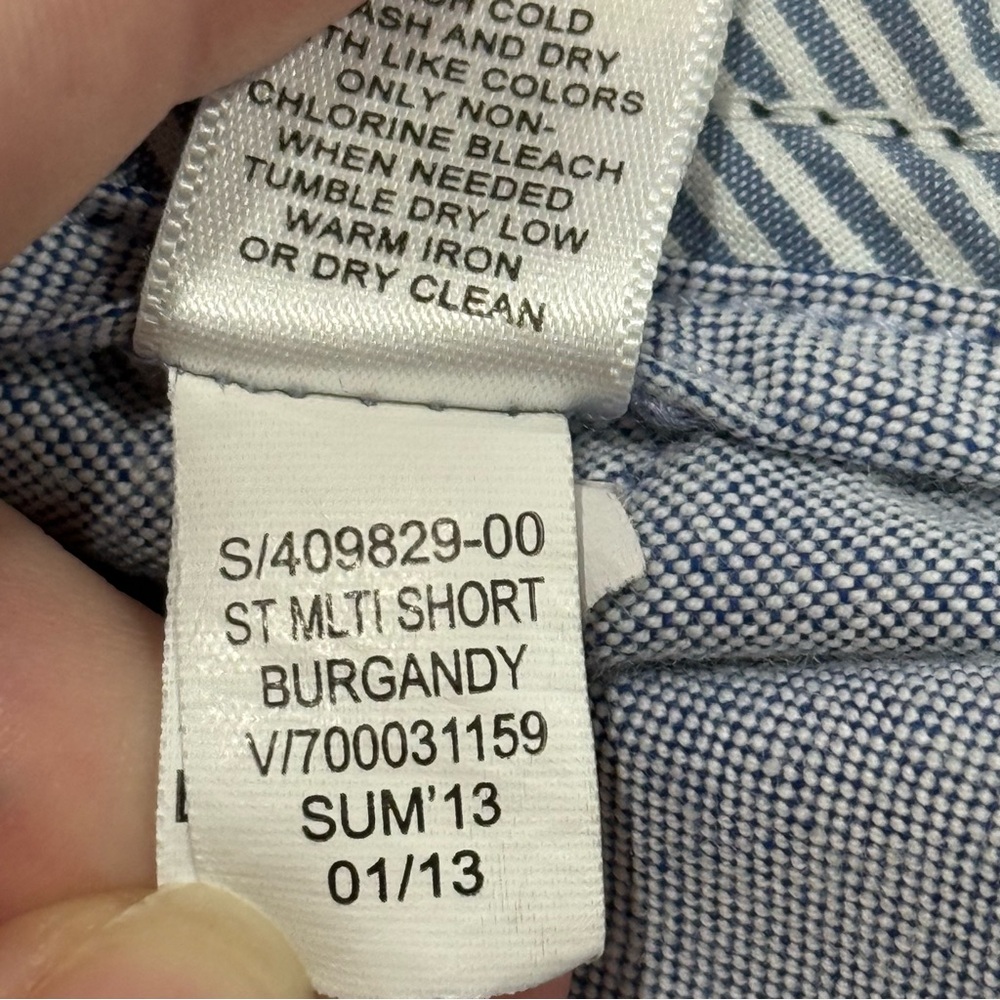 Preppy Plaid Cotton Flat Front Tailored Casual Mens Shorts 36 Banana‎ Republic - Picture 10 of 11